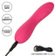 Pixies Ripple Liquid Silicone Ribbed Mini Vibrator has a rippled head & a smooth end for internal or external stimulation in 10 thrilling vibration modes. USB charging.