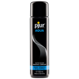 Pjur Aqua - Water-Based Personal Lubricant - silky-smooth water-based lube supplements natural lubrication. 100ml