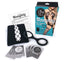 Play With Me - Naughty Lingerie Play Kit -crisscross bodystocking & flexible cuffs for beginner-friendly bondage play + 10 foreplay & position cards & a sex scenario sheet