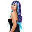 Pleasure Wigs Ashley Two-Tone Long Curly Wig has flowing waves & spiralling curls down to your lower back for cascading glamour that takes costumes & drag outfits to the next level.