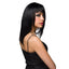 Pleasure Wigs Steph Choppy Layered Wig With Fringe reaches the upper back & features a stylish layered design + choppy bangs to frame your face. Black (2)