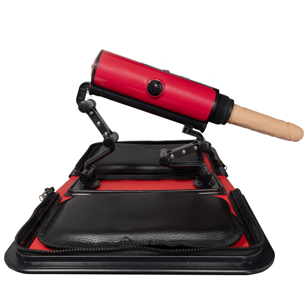Portable Thrusting Handbag Sex Machine Blue Gear Print Sexyland portable-thrusting-handbag-sex-machine-blue-gear-print-sexyland