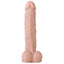 Adam & Eve - Adam's Poseable True Feel Cock - 8.5" insertable bendy dildo holds any position you like, with balls and suction cup base. (4)