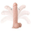 Adam & Eve - Adam's Poseable True Feel Cock - 8.5" insertable bendy dildo holds any position you like, with balls and suction cup base. (8)