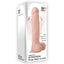 Adam & Eve - Adam's Poseable True Feel Cock - 8.5" insertable bendy dildo holds any position you like, with balls and suction cup base. box