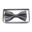 Pre-Tied Bow Tie - adjustable bow tie has its knot pre-tied & is always ready to wear. Black