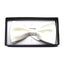 Pre-Tied Bow Tie - adjustable bow tie has its knot pre-tied & is always ready to wear. White