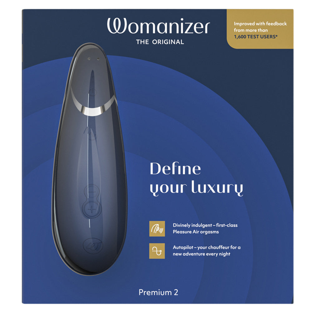 Womanizer Collection Womanizer Premium 2 Clitoral Stimulator w/ Pleasure Air Tech | Sexyland