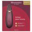 Womanizer Premium 2 - clitoral stimulator with 14 modes of Pleasure Air Technology. Rechargeable. Bordeaux, box