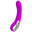 Pretty Love - Alston - G-spot vibrator has a flexible curved shaft and 12 awesome vibration modes w/ a hollow handle for better grip & control. Purple 2
