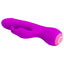 Pretty Love Broderick Flexible Rabbit Ears Vibrator moves comfortably w/ your body & has a G-spot head + clitoral bunny ears for dual internal & external stimulation. Purple. (4)
