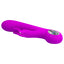 Pretty Love G-Spot & Clitoral Hot Rabbit Vibrator For Women - 7 vibration modes, rechargeable and waterproof. Purple 6