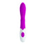 Pretty Love - Hyman Ribbed Rabbit Vibrator is made from ribbed silicone for more stimulation w/ dual motors in a bulbous G-spot shaft & clitoral tickler for blended pleasure. (3)