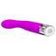 Pretty Love John Angled G-Spot Vibrator Success has a bulging rounded head on a flexible angled neck to perfectly position 12 vibration modes at your G-spot. Purple. (5)
