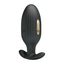 Pretty Love - Kelly Vibrating Electro-Shock Anal Plug has 12 vibration modes & 3 e-shock functions for ultimate anal stimulation, all in luxe black silicone & gold metal. GIF.