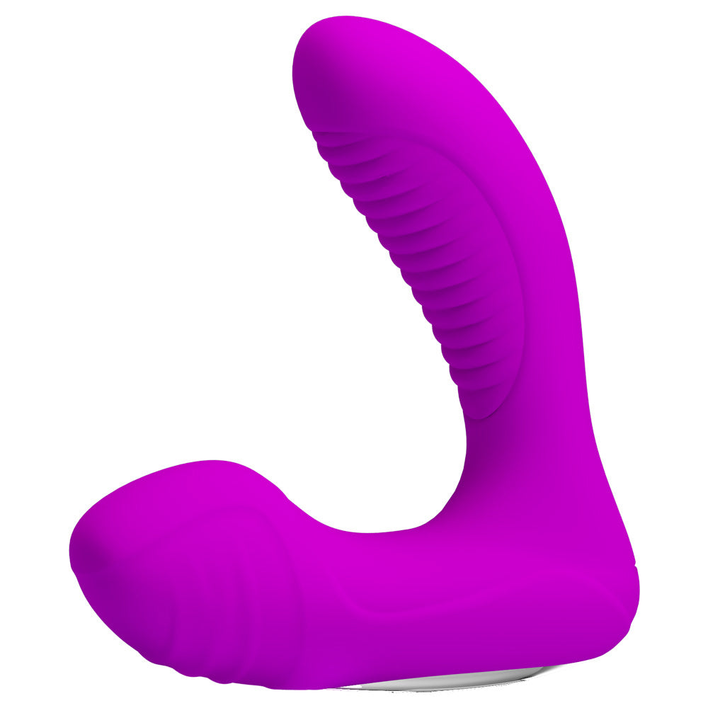 This dual vibrating butt plug has 12 wicked vibration modes in both heads & heats up to 48°C for extra stimulation.