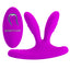 Pretty Love Magic Fingers Textured G-Spot & Anal Vibrator has 2 flexible ridged arms that spread inside you for simultaneous G-spot & anal stimulation + remote for hands-free changes.