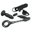 Pretty Love Master Hunter - 4-Piece Toy Kit includes a penis sleeve w/ clitoral rabbit, cockring, remote control anal plug w/ rotating beads & prostate plug w/ attached cockring. (3)