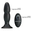 Pretty Love Master Hunter - 4-Piece Toy Kit includes a penis sleeve w/ clitoral rabbit, cockring, remote control anal plug w/ rotating beads & prostate plug w/ attached cockring. Anal plug and control. 