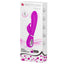 Pretty Love Prescott Dual-Density Rabbit Vibrator has a soft & flexible ribbed shaft with 7 G-spot & 7 clitoral stimulator vibration modes for awesome blended orgasms. Purple-package.