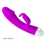 Pretty Love Purple Desire - 5-Piece Toy Kit - includes nipple clamps, a rabbit vibrator, a wand massager with head attachment & an egg vibrator. Rabbit vibrator. GIF.