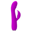 Pretty Love Rachel G-Spot Licking Rabbit Vibrator has 12 clitoral vibration modes & a tongue-shaped stimulator w/ 3 licking speeds for your G-spot or clitoris to enjoy. Purple-GIF.