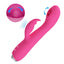 Pretty Love Rachel G-Spot Licking Rabbit Vibrator has 12 clitoral vibration modes & a tongue-shaped stimulator w/ 3 licking speeds for your G-spot or clitoris to enjoy. Pink-licking motion.