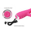 Pretty Love Rachel G-Spot Licking Rabbit Vibrator has 12 clitoral vibration modes & a tongue-shaped stimulator w/ 3 licking speeds for your G-spot or clitoris to enjoy. Pink-USB charging.