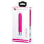 Pretty Love Reginald Textured Mini Vibrator delivers 12 intense vibration modes & is textured for extra pleasure! Waterproof, battery-operated & great for travelling. Pink-package.