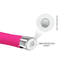 Pretty Love Sampson Vibrating Bullet packs 12 incredible vibration modes into a compact design & has a memory function to remember just how you like it. Pink-indicator. GIF.