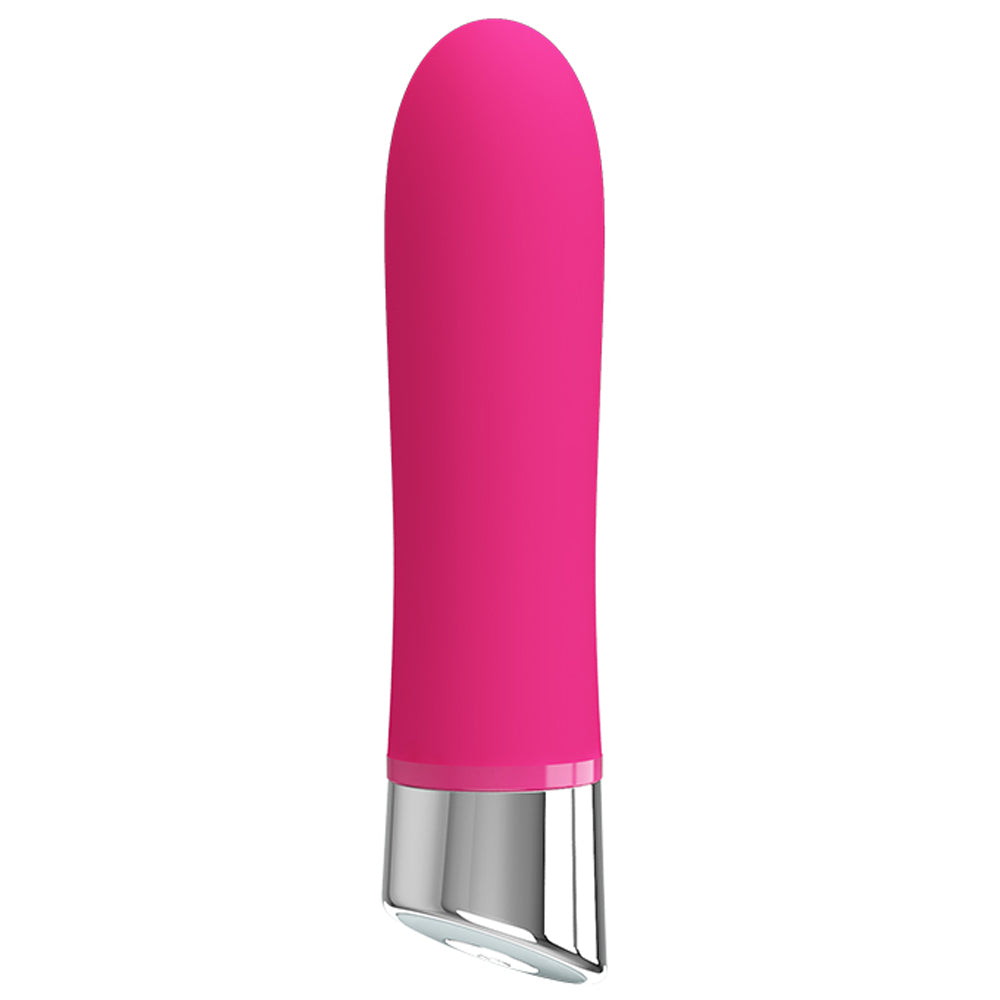 Pretty Love Sampson Vibrating Bullet packs 12 incredible vibration modes into a compact design & has a memory function to remember just how you like it. Pink.