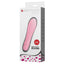 Pretty Love Solomon G-Spot Bullet Vibrator has a textured silicone body w/ a bulbous tip to target your G-spot for deep internal pleasure inside. Pink-package.