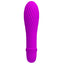 Pretty Love Solomon G-Spot Bullet Vibrator has a textured silicone body w/ a bulbous tip to target your G-spot for deep internal pleasure inside. Purple.