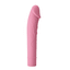 Pretty Love Vic Veiny Mini Vibrator has a bulbous phallic head & a curved veiny shaft for targeted G-spot stimulation! Waterproof silicone & battery-operated. Pink-GIF.
