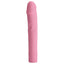 Pretty Love Vic Veiny Mini Vibrator has a bulbous phallic head & a curved veiny shaft for targeted G-spot stimulation! Waterproof silicone & battery-operated. Pink.