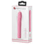 Pretty Love Vic Veiny Mini Vibrator has a bulbous phallic head & a curved veiny shaft for targeted G-spot stimulation! Waterproof silicone & battery-operated. Pink-package.