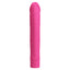 Pretty Love Vic Veiny Mini Vibrator has a bulbous phallic head & a curved veiny shaft for targeted G-spot stimulation! Waterproof silicone & battery-operated. Hot pink. (3)