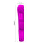  Pretty Love Webb Hollow Handle G-Spot Rabbit Vibrator offers 12 vibration patterns of G-spot stimulation w/ a clitoral bunny stimulator for amazing blended orgasms. Dimension.