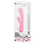 Pretty Love Zachary Flexible Rabbit Vibrator is a rechargeable rabbit vibrator w/ a flexible body that moves w/ you for internal G-spot & external clitoral stimulation. Pink-package.