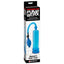 Pump Worx - Beginner's Power Pump has a medical-style pump ball you can hand-squeeze to watch your erection grow bigger & thicker through the clear vacuum tube. Blue-package.