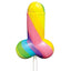 These Rainbow Cock Pops Lollipop on sticks are the world's first multicoloured, multi-flavoured penis lollipops that are a delicious snack or party favour at hens' nights & more.