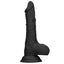  RealRock 10" Realistic Dildo With Balls & Suction Cup has realistic sculpted details like a phallic head & veiny shaft in velvety-soft skin like material. Black. (2)