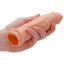  RealRock 6" Realistic Penis Extension Sleeve adds 3cm to your erection size w/ its squishy, firm head that feels like the real thing. On-hand.