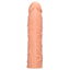 RealRock 7" Realistic Penis Extension Sleeve adds 3cm to your erection size w/ a squishy, firm head that feels like the real deal. (3)