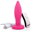 My Secret Screaming O Rechargeable Vibrating Butt Plug With Remote - tapered plug w/ 20 deep vibrating modes. Pink