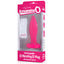 My Secret Screaming O Rechargeable Vibrating Butt Plug With Remote - tapered plug w/ 20 deep vibrating modes. Pink, box