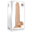 Adam & Eve - Adam's Rechargeable Vibrating Dildo - 8 function, suction cup, realistic, silicone, waterproof. box