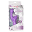 The Rechargeable Butterfly Kiss has been designed for any pleasure-loving women who want to indulge in knee-shaking orgasms. The sensually contoured Rechargeable Butterfly Kiss knows your most intimate curves and is here to indulge you with its 10 functions of vibration. Purple. Package.