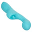 Rechargeable Butterfly Kiss Clitoral Flicker Rabbit Vibrator - dual motor rabbit vibrator has a bulbous curved G-spot head & a wing-like paddle that flickers over your clitoris like a tongue in 10 modes. Blue 4