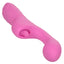 Rechargeable Butterfly Kiss Clitoral Flicker Rabbit Vibrator - dual motor rabbit vibrator has a bulbous curved G-spot head & a wing-like paddle that flickers over your clitoris like a tongue in 10 modes. Pink 3